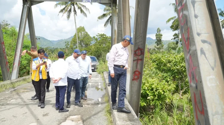 Menteri PU Siapkan Saluran Air di Hulu Sungai Nokilalaki Sigi Sulteng