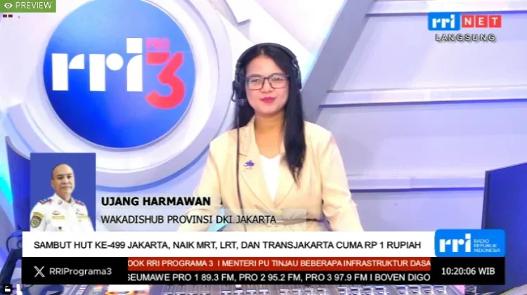 Tarif Rp1 Dorong Warga Biasakan Transportasi Publik Jakarta
