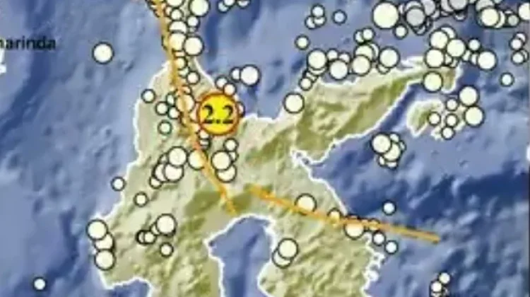 Gempa Magnitudo 2,2 Landa Laut Poso