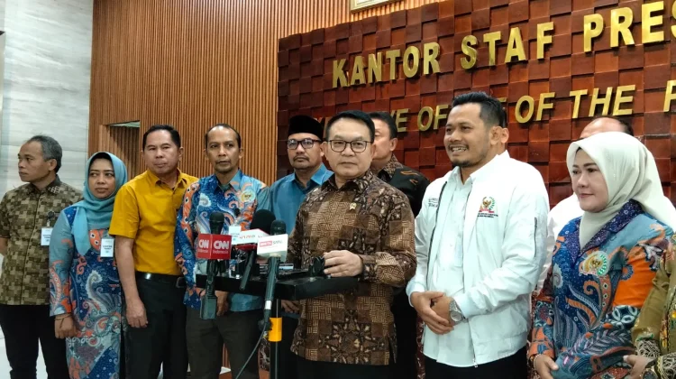 Perwakilan Ketua DPRD Kabupaten Se-Indonesia Mengadu ke Presiden Prabowo