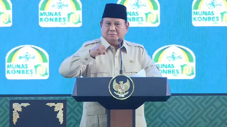 Presiden Prabowo: NU Agamis tapi Nasionalis dan Patriotik