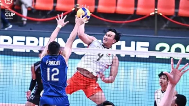 Tim Voli Putra Indonesia Kalahkan Thailand 3-2, Peluang Semifinal Masih Terbuka