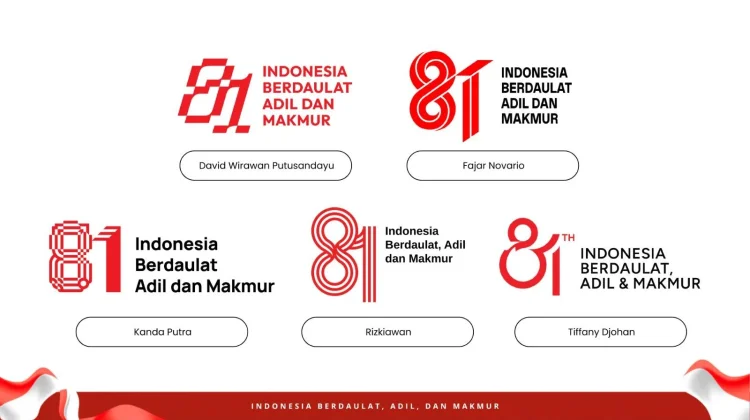 Begini Tata Cara Polling Logo HUT ke-81 RI