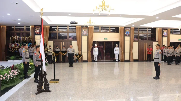 Jelang Hari Bhayangkara, Polri Teguhkan Pengabdian Lewat Penyucian Panji