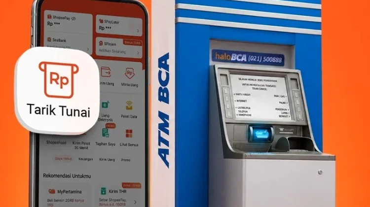 Tarik Tunai ShopeePay Kini Bisa di ATM BCA Gratis Biaya Admin