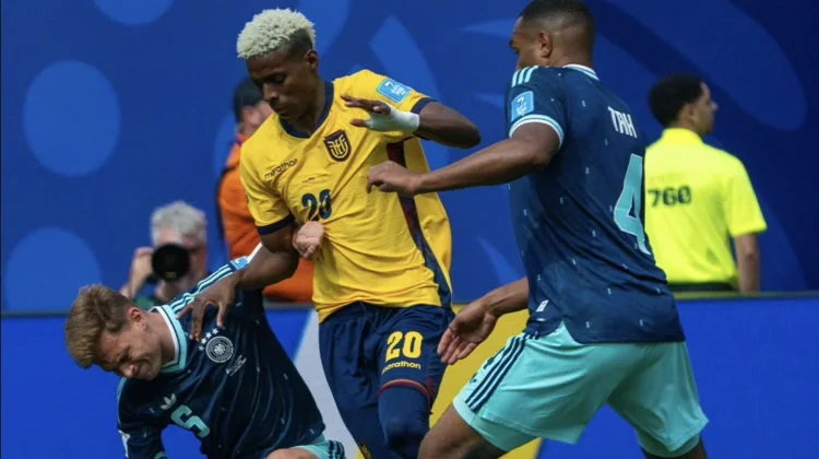 Ekuador vs Jerman Imbang Babak Pertama Grup E, Angulo Balas Gol Cepat Sane
