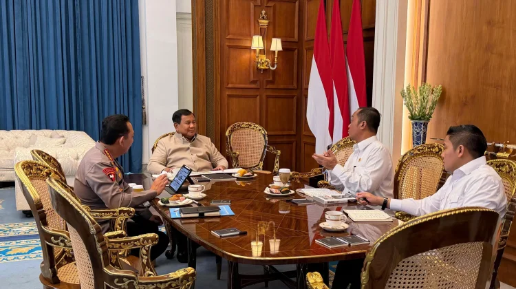Prabowo dan Kapolri Bahas Stabilitas Nasional hingga Kesiapan Hari Bhayangkara