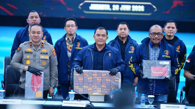 Bareskrim Bongkar Judi Online Internasional, 291 Orang Jadi Tersangka