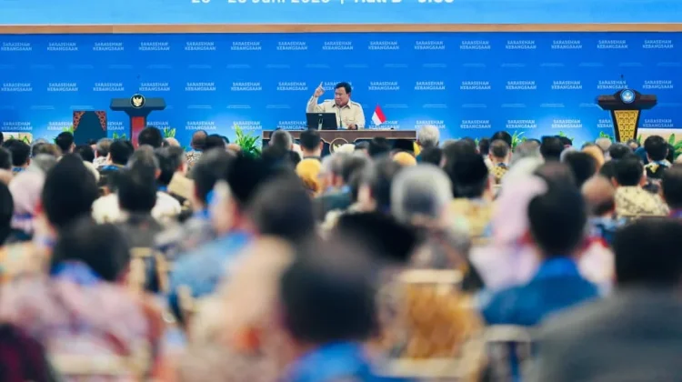 Presiden Prabowo  Ingatkan Jangan Bikin Gaduh Setiap Kalah Pemilu