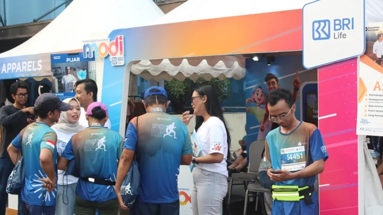 BRI Life Dukung UMKM Fun Run 5K, Tingkatkan Literasi Keuangan dan Edukasi Asuransi