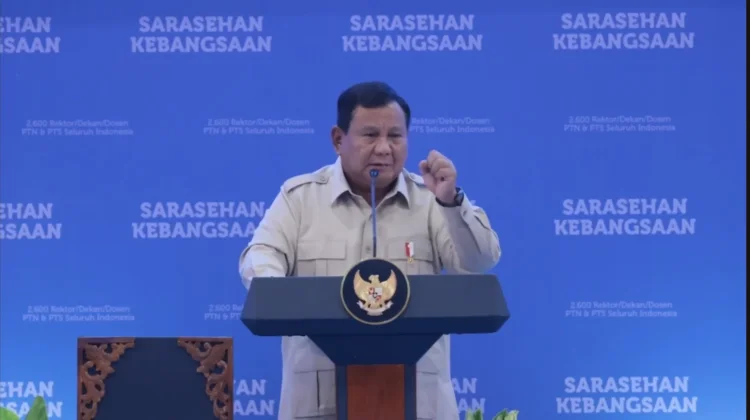 Presiden Prabowo Tekankan Persatuan dan Kerja Sama Elite Demi Kebangkitan Bangsa