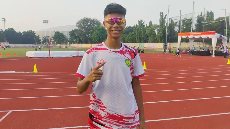 Lio Mema Pecahkan Rekor Nasional Lompat Tinggi U18