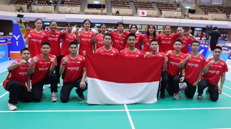 Indonesia Terhenti di Delapan Besar Kejuaraan Asia Junior 2026 Nomor Beregu