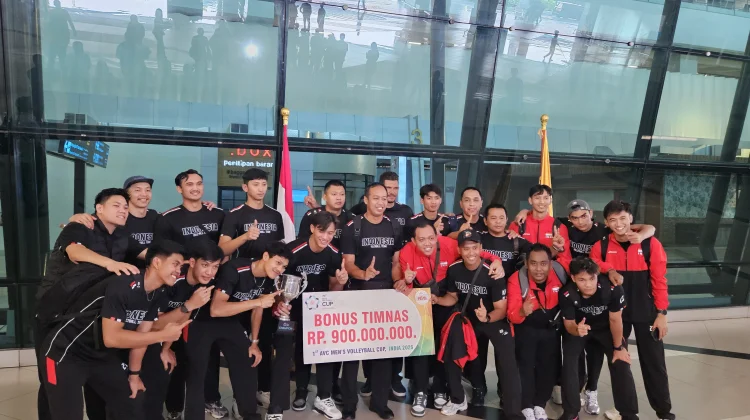 Juarai AVC Men's Cap, Timnas Voli Dapat Bonus Rp900 Juta
