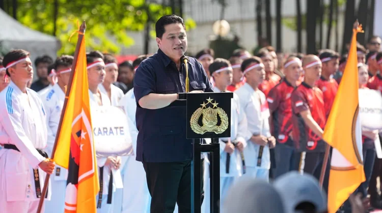 Menpora Erick Apresiasi Peran Polri Jadi Teladan dalam Memasyarakatkan Olahraga