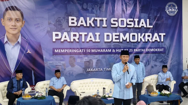 AHY Gelar Bakti Sosial Dorong Kepedulian dan Berbagi