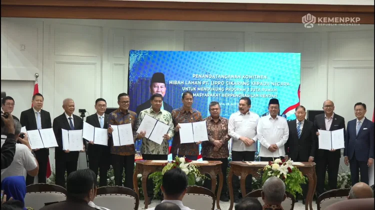 Kolaborasi Percepat Tiga Juta Rumah lewat Hibah Lahan Meikarta