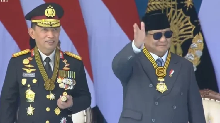 Presiden Prabowo: Polri Harus Membela dan Merasakan Penderitaan Rakyat