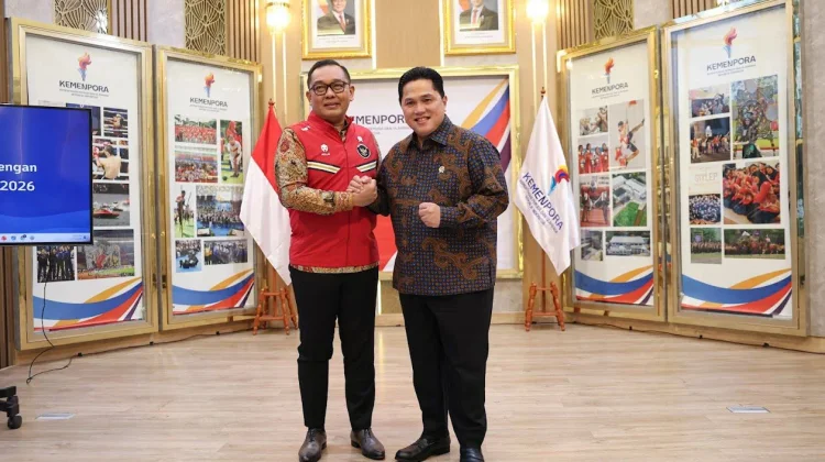 Bertemu Menpora, CdM Tim Indonesia: Bersinergi Dukung Atlet Asian Games 2026