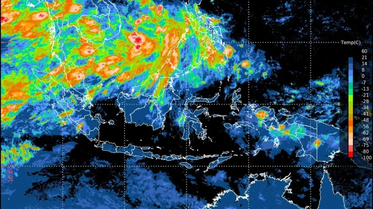 Prakiraan Cuaca Ibu  Kota Provinsi se-Indonesia, 2 Juli