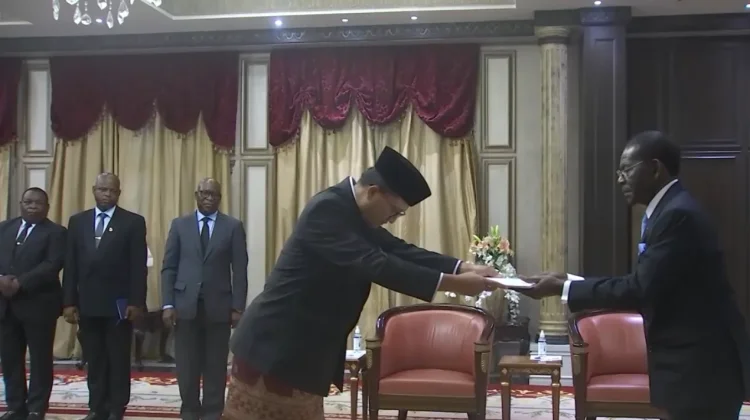 Dubes RI Serahkan Kredensial kepada Presiden Guinea Ekuatorial