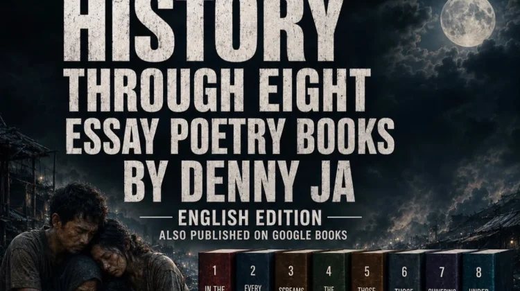 Delapan Buku Puisi Esai Denny JA Resmi Terbit dalam Bahasa Inggris