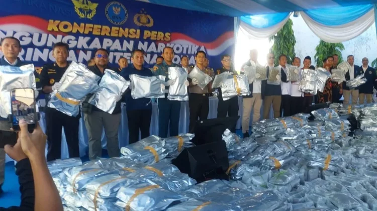 BNN: Narkoba 3,37 Ton Diduga Akan Diolah Jadi Cairan Vape