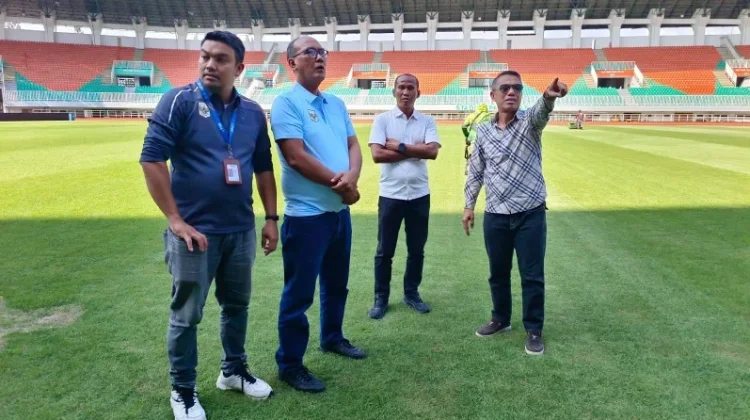 PSSI Tinjau Kesiapan Stadion Pakansari Siap Sambut Piala AFF