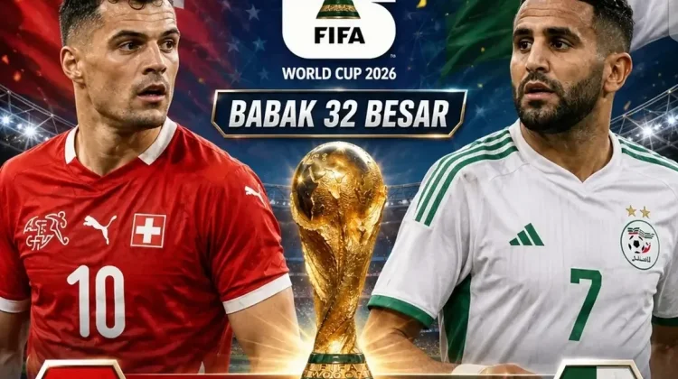 'Head to Head' dan Prediksi Susunan Pemain Swiss vs Aljazair