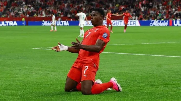 Swiss Dominasi Babak Pertama, Aljazair Tertinggal 0-1