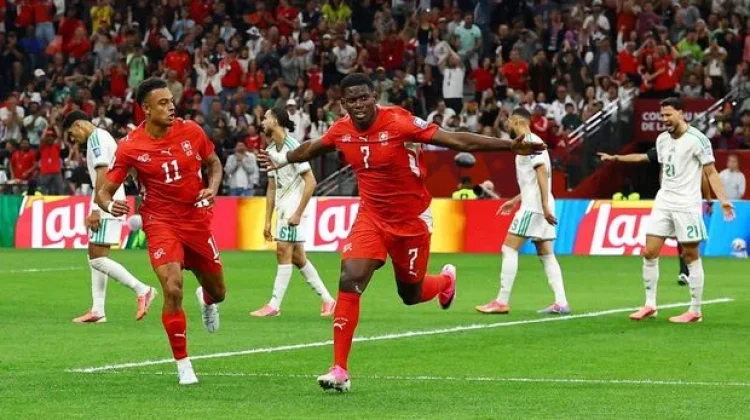 Hasil Piala Dunia 2026: Swiss Melaju 16 Besar usai Tundukkan Aljazair 2-0