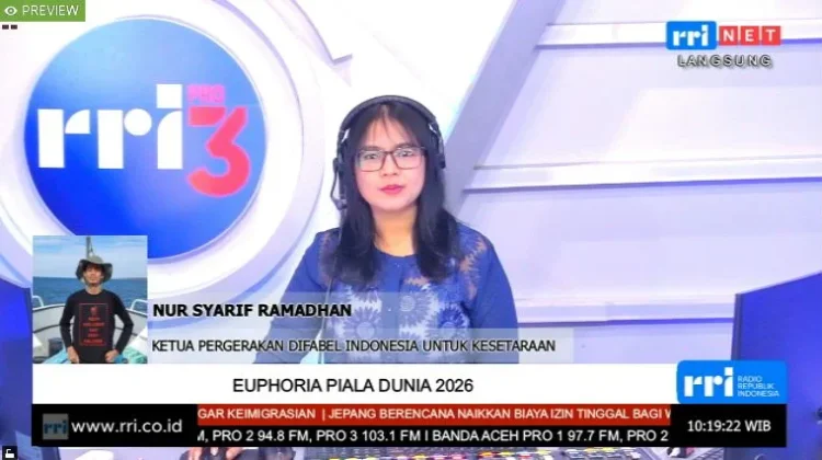 Gara-gara Siaran Piala Dunia, RRI Dapat Lagi Apresiasi Komunitas Difabel Netra