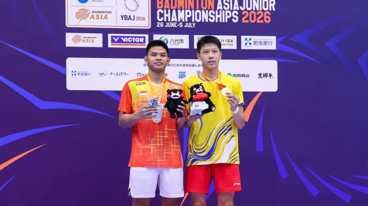Fardhan Rainanda Joe Runner-up Kejuaraan Asia Junior 2026