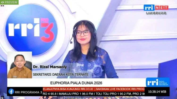 Nobar Piala Dunia Gerakkan Perekonomian Lokal di Ternate