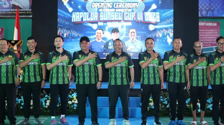 Perkuat Sinergi dengan Masyarakat, Polda Sumsel Gelar Badminton Kapolda Cup 2026