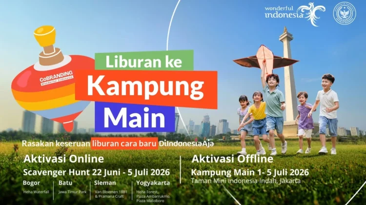 Kemenpar Hadirkan "Kampung Main" untuk Liburan Sekolah yang Edukatif