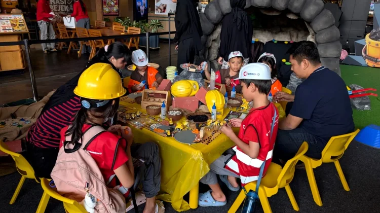 Sehari Menjadi Junior Miner, Libur Sekolah Penuh Petualangan di JMFF 2026