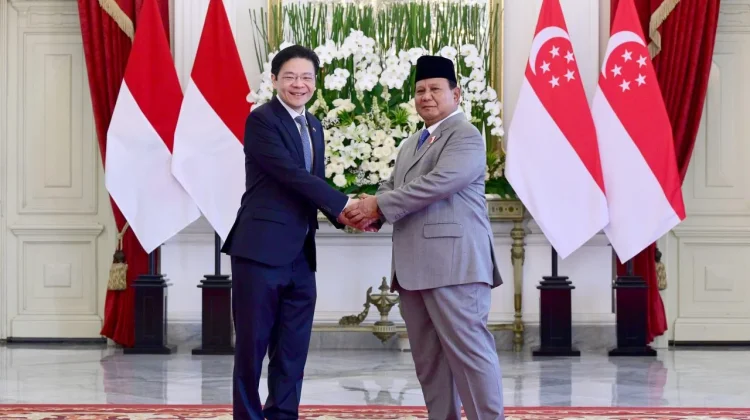 Presiden Prabowo Dijadwalkan Terima Kedatangan PM Singapura di Istana Hari Ini