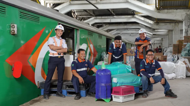 Angkutan Retail KAI Semester I 2026 Capai 123.810 Ton