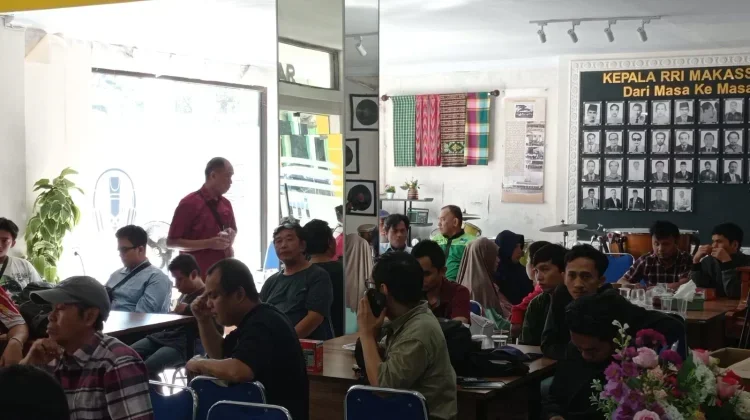Kelompok Netra Apresiasi Debar Piala Dunia di RRI