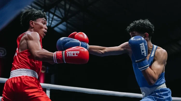 Fredrik Suhendri Menangkan di Hari Kedua Asian Boxing 2026