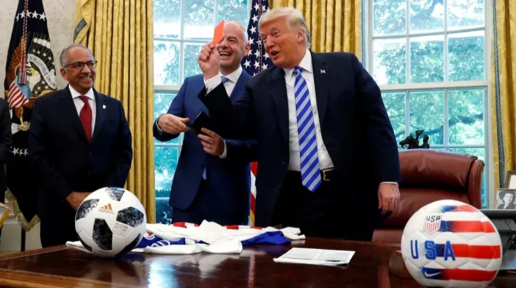 Sanksi Kartu Merah Folarin Balogun, Presiden Trump: Saya Tidak Tahu Artinya