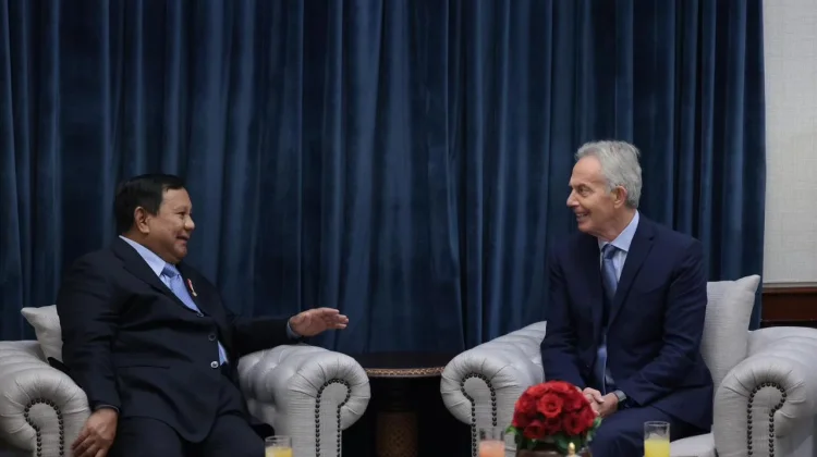 Presiden Prabowo terima Kunjungan PM Inggris Tonny Blair