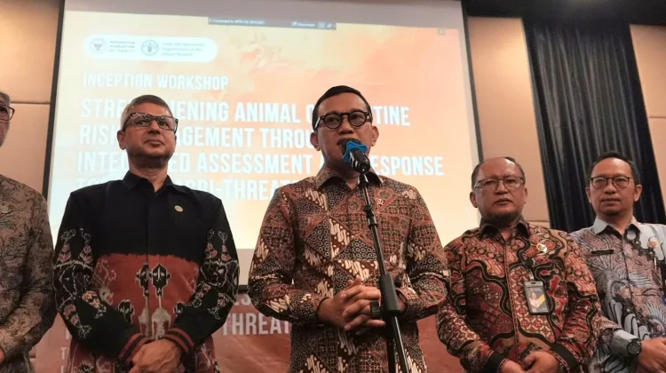 Barantin & FAO Perkuat Biosekuriti Hadapi Penyakit Hewan Lintas Batas