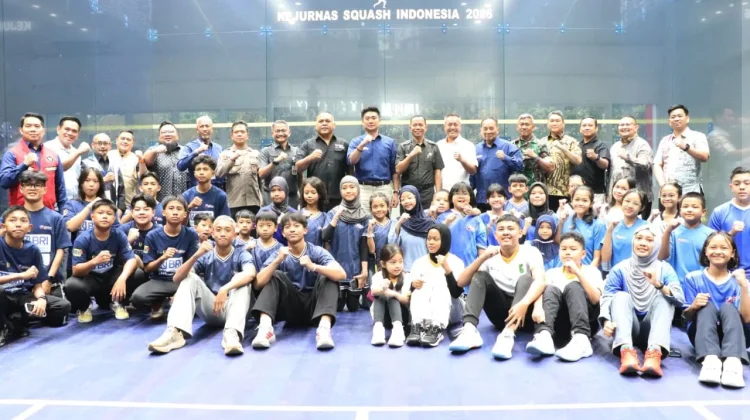 Ratusan Atlet Squash dari Berbagai Provinsi Tampil di Kejurnas Squash 2026 Bekasi