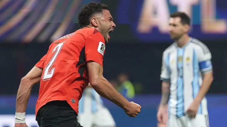 Yasser Ibrahim Buka Keunggulan Mesir 1-0 di Babak Pertama Kontra Argentina