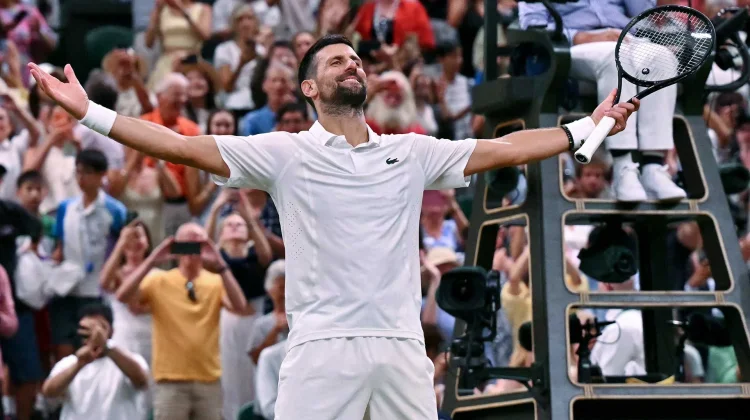 Atasi Perlawanan Auger-Aliassime, Djokovic Pastikan ke Semifinal Wimbledon 2026