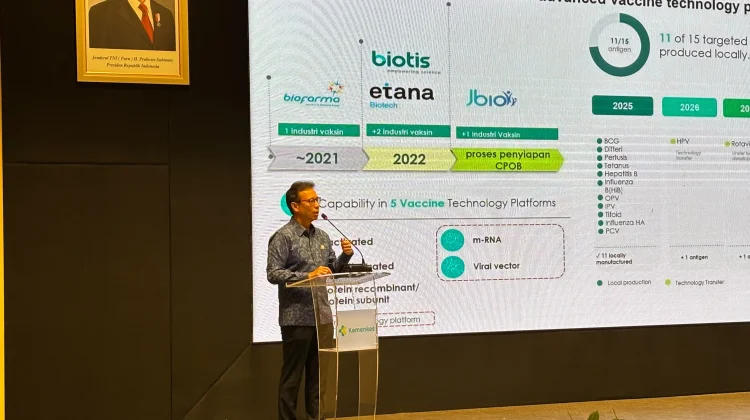 Menkes Targetkan Indonesia Kuasai Produksi 15 Antigen Vaksin sebelum 2029