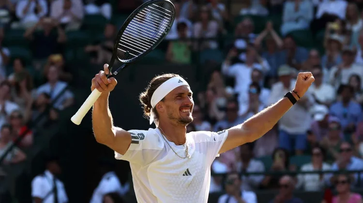 Tumbangkan Fritz, Zverev Tembus Semifinal Wimbledon Perdana