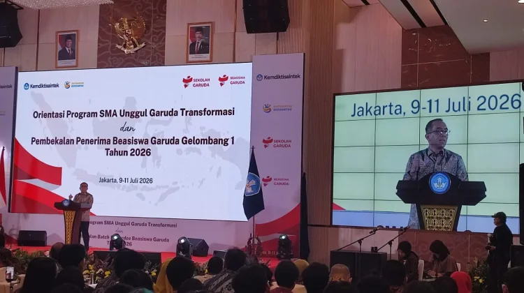 Mendiktisaintek Harap Siswa Sekolah dan Penerima Beasiswa Garuda jadi Petarung